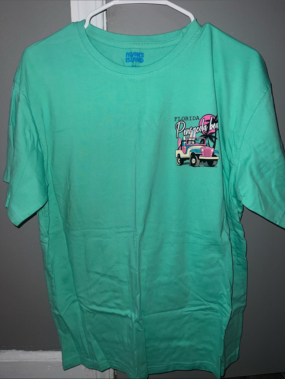 Women' Turquoise Florida Pensacola Beach Graphic Tee
